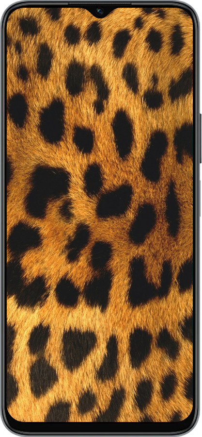 Силиконовый чехол Шкура леопарда для Huawei Honor X8 5G - 238u-4149 изображение 