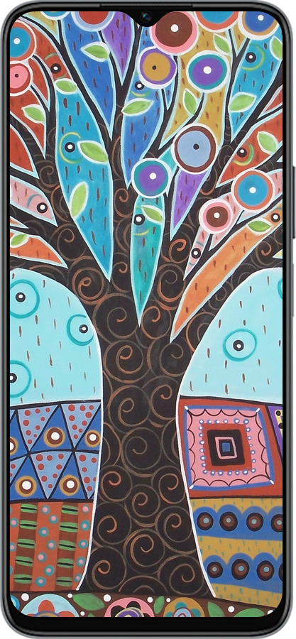 Силиконовый чехол Арт-дерево для Huawei honor X6 - 4008u-3341 изображение 