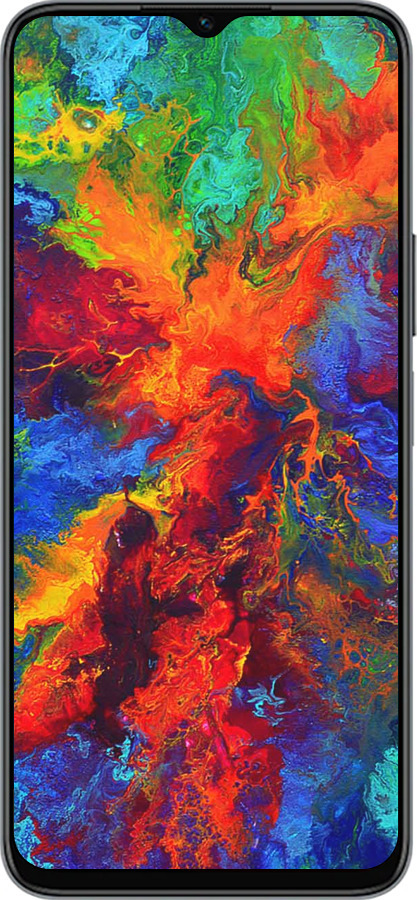 Силиконовый чехол Акварель на холсте для Huawei honor X6 - 4150u-3341 изображение 