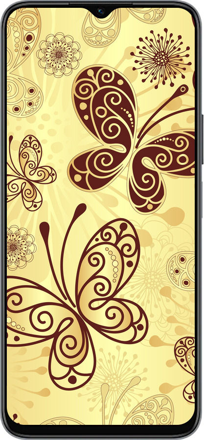 Силиконовый чехол Красивые бабочки для Huawei honor X6 - 4170u-3341 изображение 