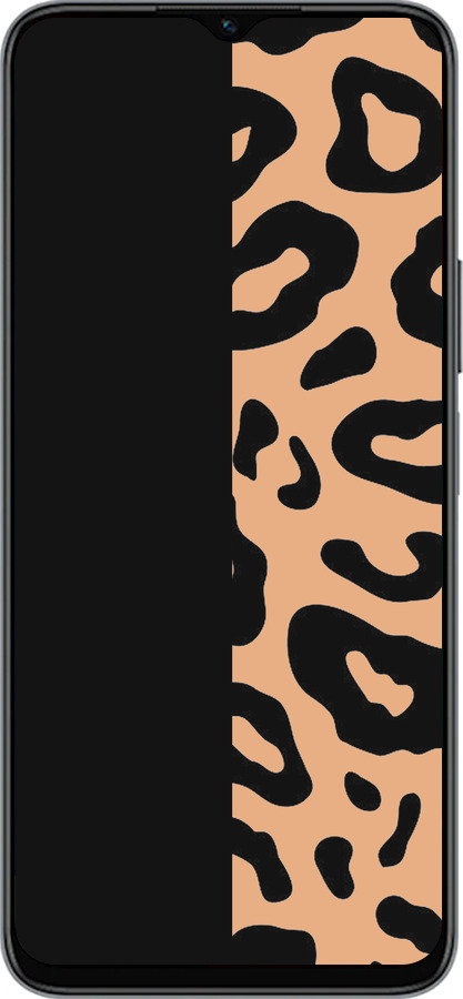 Силиконовый чехол Пятна леопарда для Huawei Honor X8 5G - 4269u-4149 изображение 