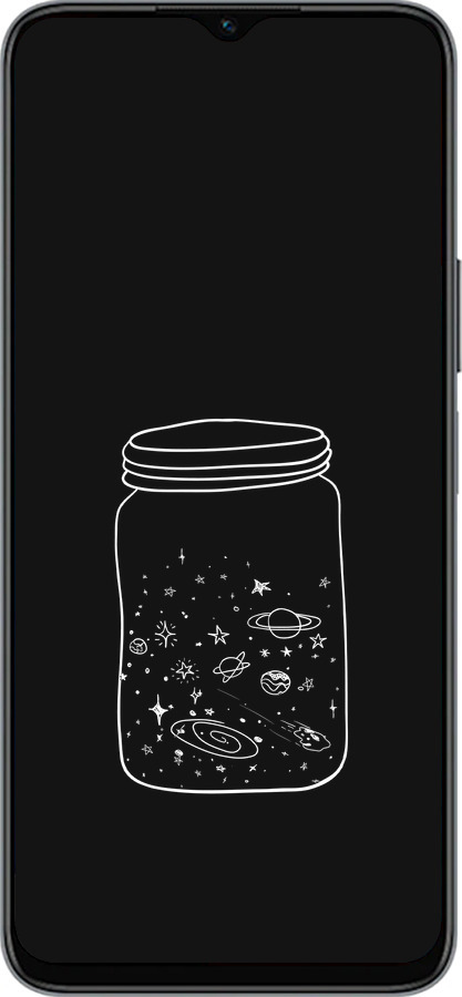 Силиконовый чехол Космос в банке для Huawei honor X6 - 4297u-3341 изображение 