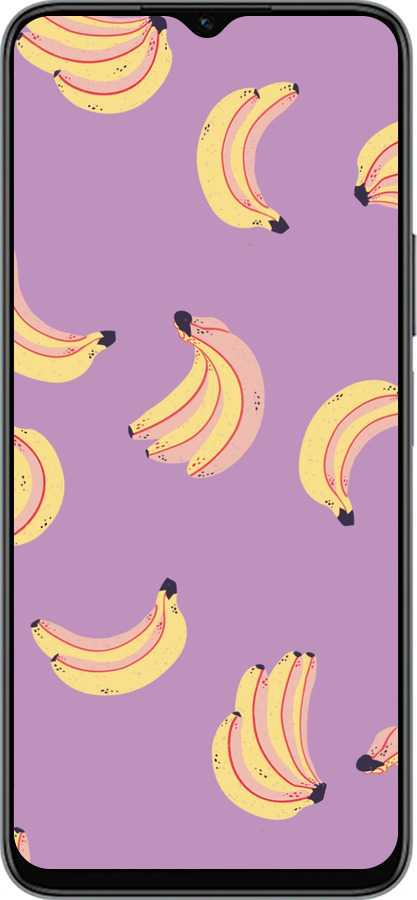 Силиконовый чехол Бананы для Huawei honor X6 - 4312u-3341 изображение 