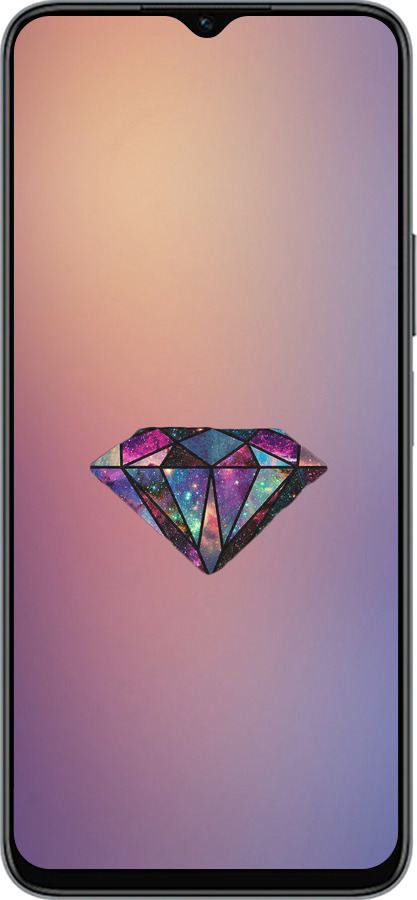 Силиконовый чехол Диамант для Huawei Honor X8 5G - 4352u-4149 изображение 