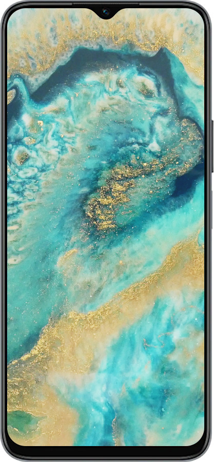 Силиконовый чехол Green marble для Huawei Honor X8 5G - 4365u-4149 изображение 