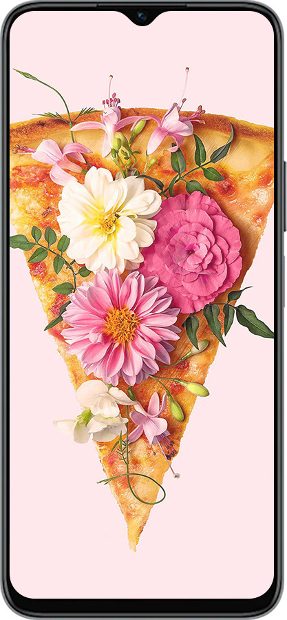 Силиконовый чехол pizza для Huawei honor X6 - 4492u-3341 изображение 