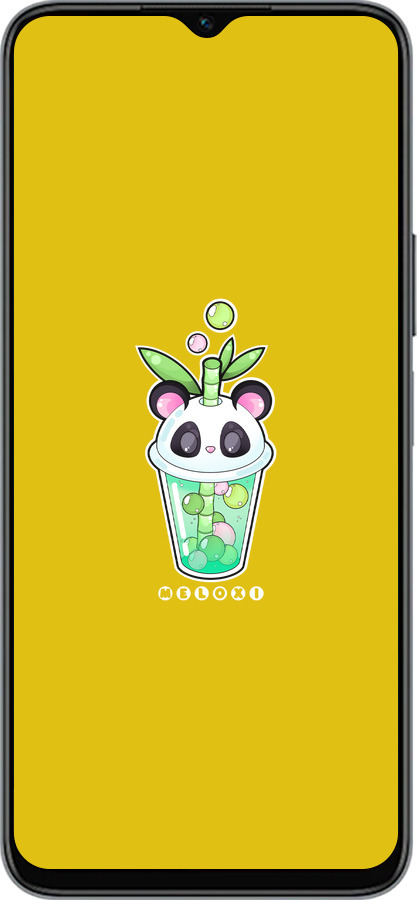 Силиконовый чехол Панда 1 для Huawei Honor X8 5G - 4558u-4149 изображение 