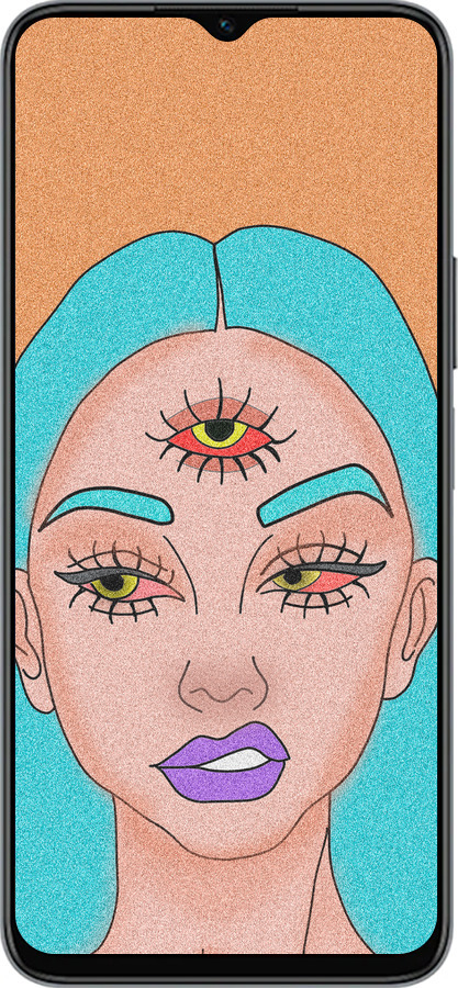 Силіконовий чехол Дівчина малюнок для Huawei Honor X8 5G - 4576u-4149 изображение 