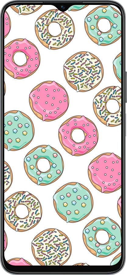 Силиконовый чехол Пончики 1 для Huawei honor X6 - 4657u-3341 изображение 