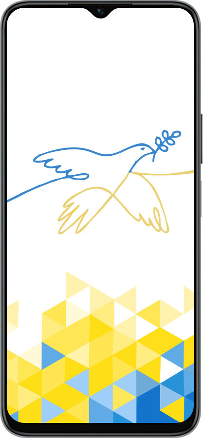 Силиконовый чехол Птица мира для Huawei honor X6 - 5231u-3341 изображение 
