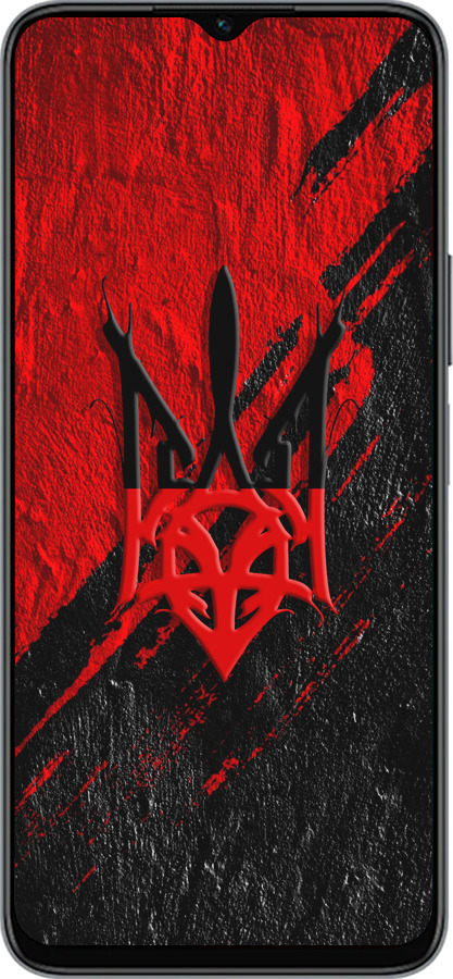 Силіконовий чехол Герб v4 для Huawei Honor X8 5G - 5293u-4149 изображение 