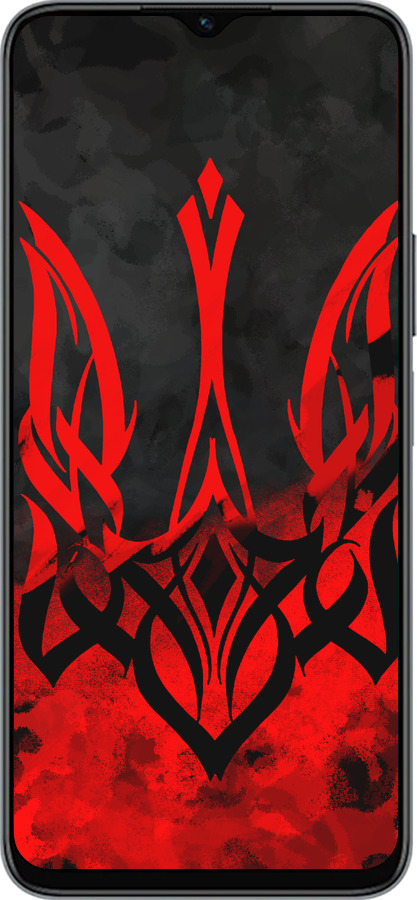 Силіконовий чехол Герб України  для Huawei Honor X8 5G - 5312u-4149 изображение 