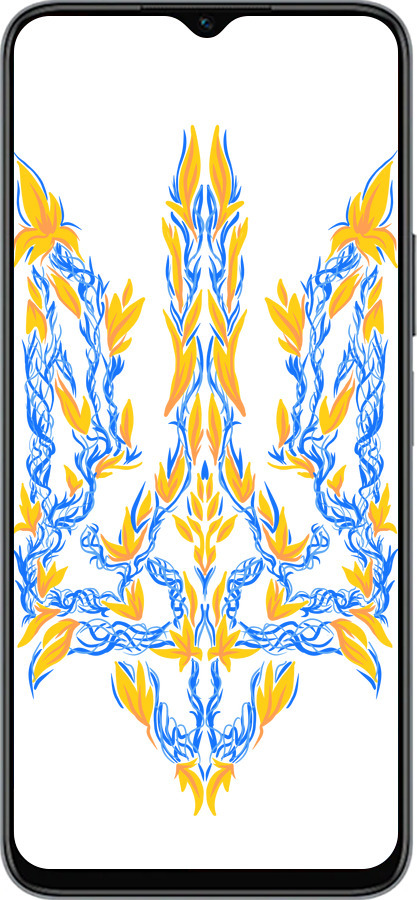 Силиконовый чехол Герб Украины v3 для Huawei honor X6 - 5313u-3341 изображение 