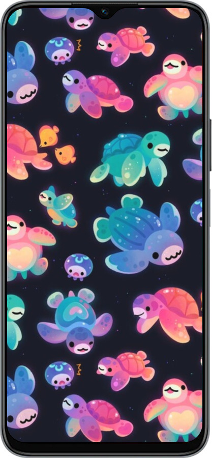 Силиконовый чехол № 5411 для Huawei honor X6 - 5411u-3341 изображение 