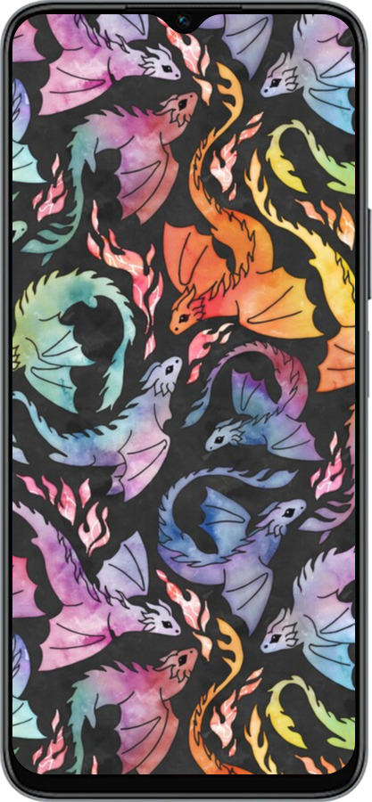 Силиконовый чехол № 5416 для Huawei honor X6 - 5416u-3341 изображение 