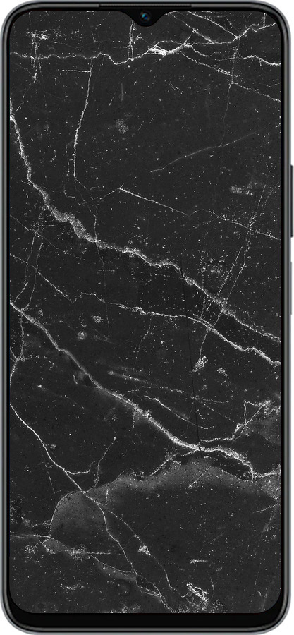 Силиконовый чехол Черный мрамор v2 для Huawei honor X6 - 5568u-3341 изображение 