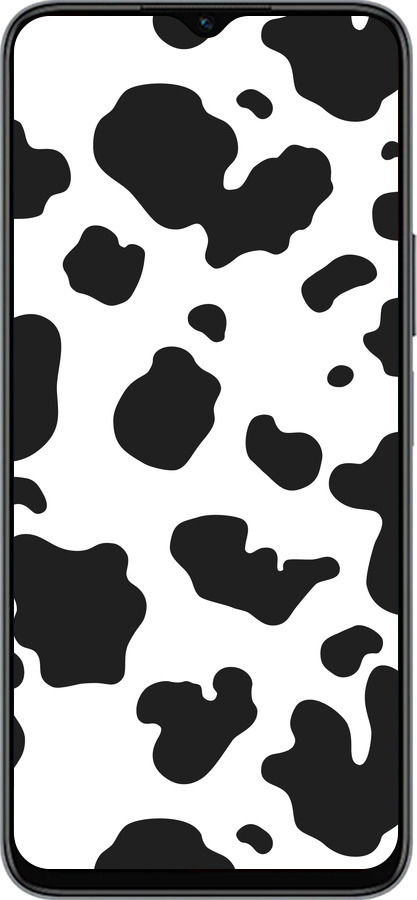 Силиконовый чехол Шкура коровы для Huawei honor X6 - 5576u-3341 изображение 