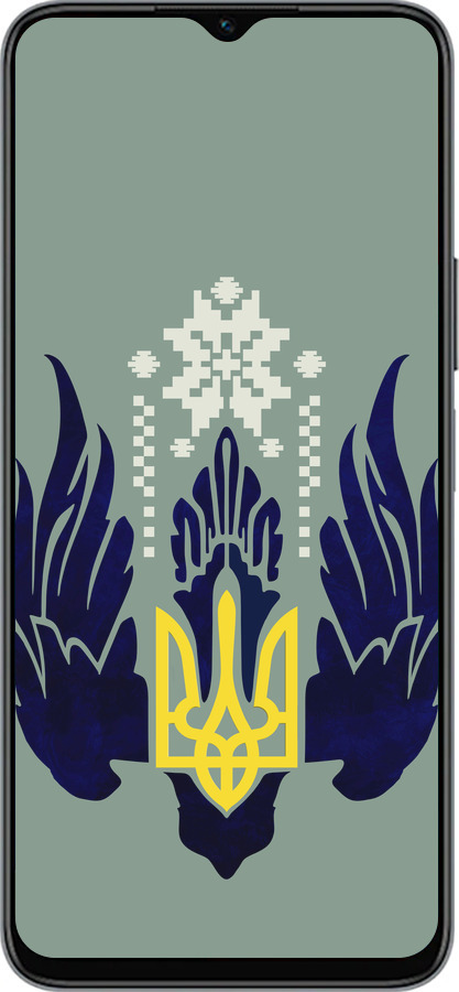 Силиконовый чехол Тризуб с крыльями для Huawei honor X6 - 5640u-3341 изображение 