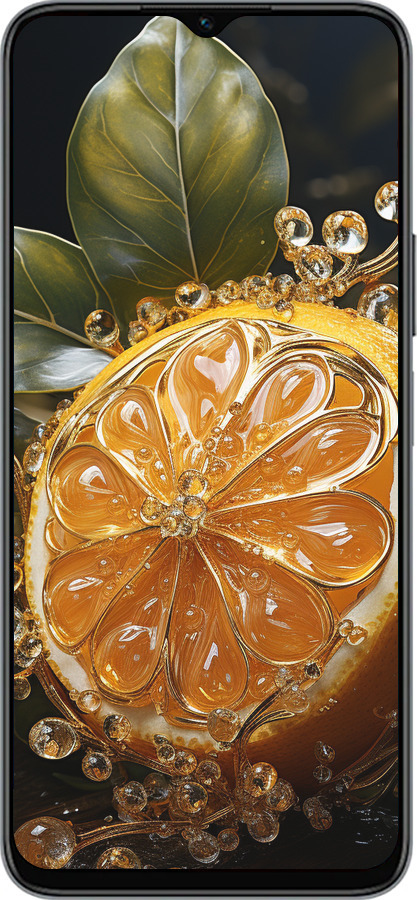 Силиконовый чехол Лимон для Huawei honor X6 - 5647u-3341 изображение 