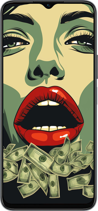 Силиконовый чехол Big money 2 для Huawei honor X6 - 5668u-3341 изображение 