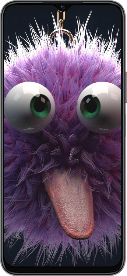 Силиконовый чехол Пушистик для Huawei honor X6 - 6017u-3341 изображение 