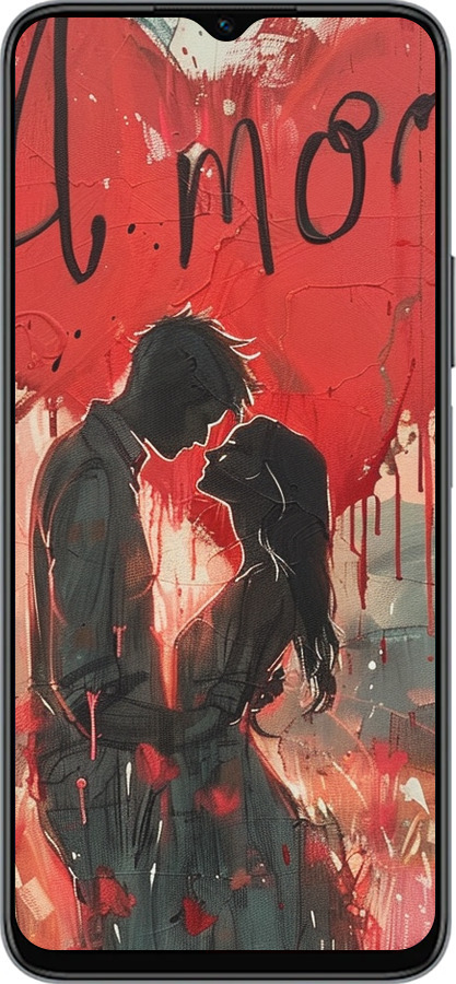 Силиконовый чехол Amore для Huawei honor X6 - 6047u-3341 изображение 