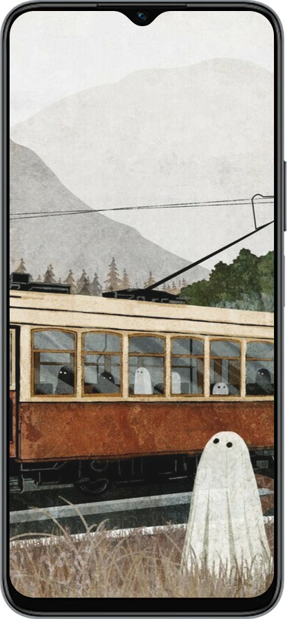 Силиконовый чехол Призрак 2 для Huawei honor X6 - 6247u-3341 изображение 