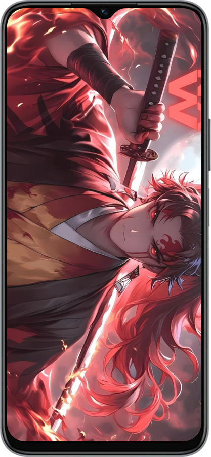 Силіконовий чехол Аниме воин для Huawei Honor X8 5G - 6281u-4149 изображение 