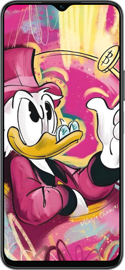 Силиконовый чехол Скрудж для Huawei honor X6 - 6283u-3341 изображение 