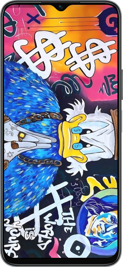 Силиконовый чехол Скрудж 2 для Huawei honor X6 - 6285u-3341 изображение 