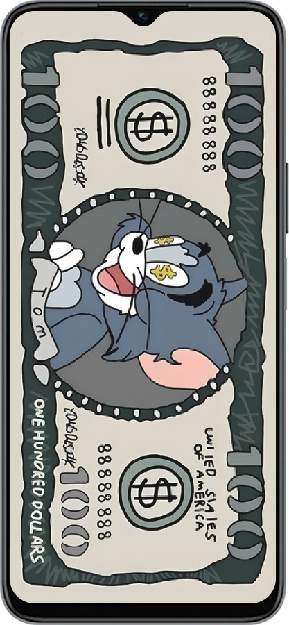 Силиконовый чехол Том и джерри для Huawei honor X6 - 6291u-3341 изображение 