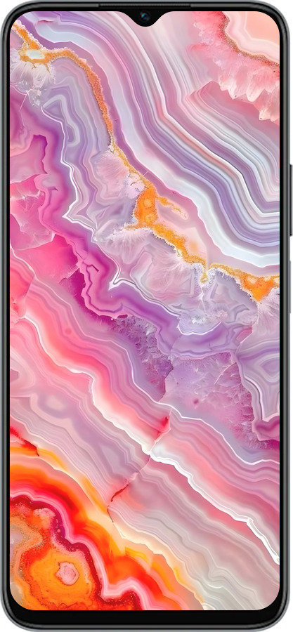 Силиконовый чехол Мрамор 2 для Huawei honor X6 - 6307u-3341 изображение 