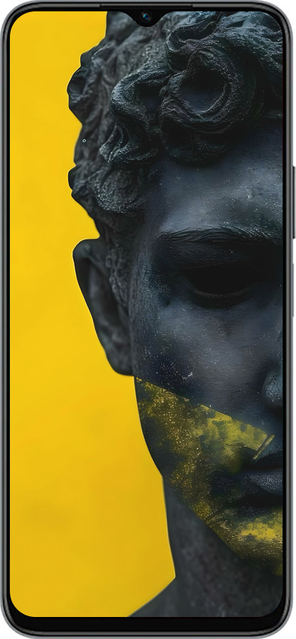 Силиконовый чехол Статуя арт для Huawei honor X6 - 6330u-3341 изображение 