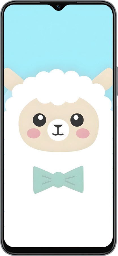 Силиконовый чехол Милый барашек для Huawei honor X6 - 6355u-3341 изображение 