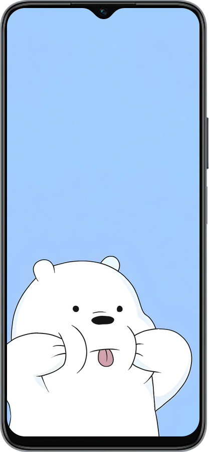 Силиконовый чехол Милый мишка для Huawei honor X6 - 6357u-3341 изображение 