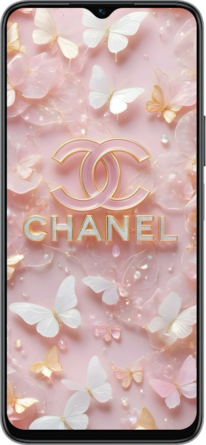 Силиконовый чехол Шанель для Huawei Honor X8 5G - 6366u-4149 изображение 