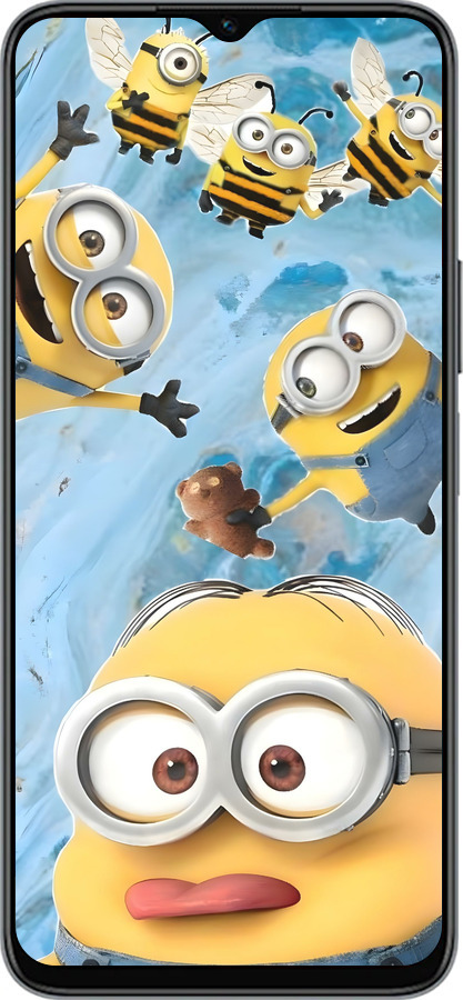 Силіконовий чехол Миньоны для Huawei honor X6 - 6386u-3341 изображение 