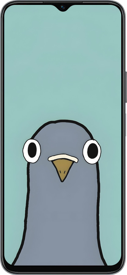 Силиконовый чехол Голубь для Huawei honor X6 - 6388u-3341 изображение 