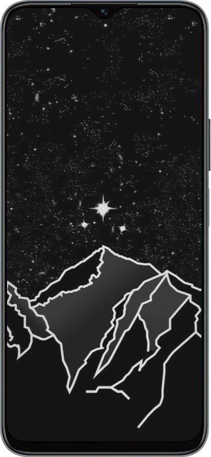 Силиконовый чехол Минималистический горный пейзаж для Huawei honor X6 - 6438u-3341 изображение 