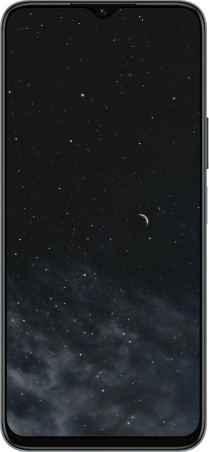 Силиконовый чехол Ночное небо для Huawei honor X6 - 6451u-3341 изображение 