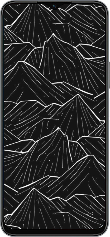 Силіконовий чехол Із зображенням Темних гір для Huawei Honor X8 5G - 6489u-4149 изображение 