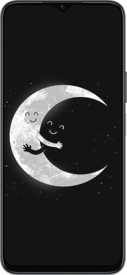 Силиконовый чехол Лунные объятия для Huawei honor X6 - 6508u-3341 изображение 