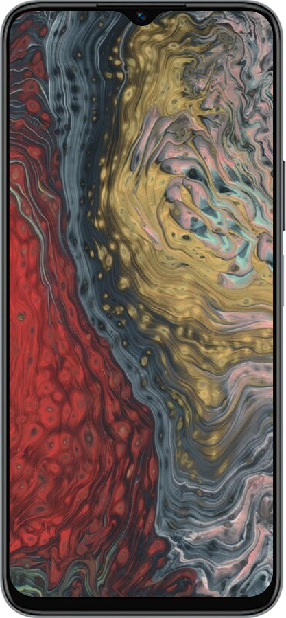 Силиконовый чехол С изображением абстрактной живописи для Huawei Honor X8 5G - 6530u-4149 изображение 