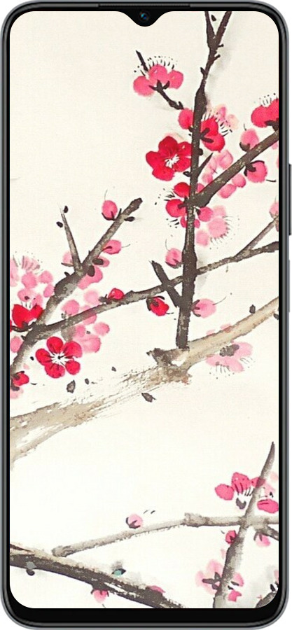 Силіконовий чехол Принт із зображенням цвітіння сакури для Huawei honor X6 - 6545u-3341 изображение 