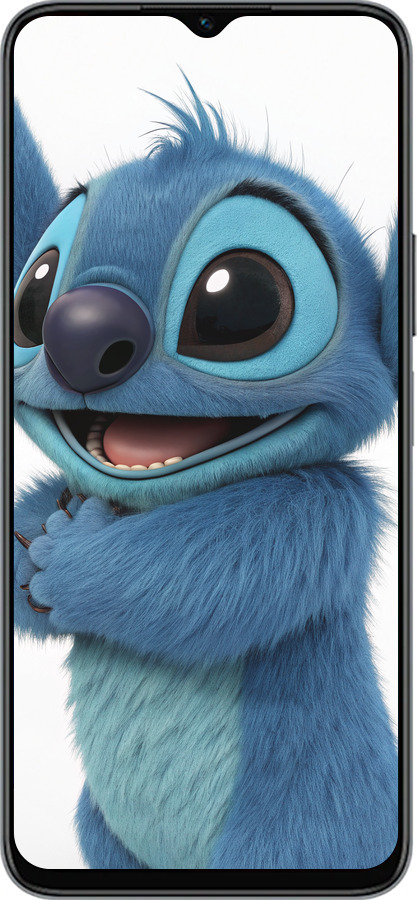 Силиконовый чехол Стич 1 для Huawei honor X6 - 6686u-3341 изображение 