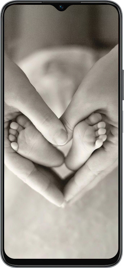 Силиконовый чехол Любовь для Huawei honor X6 - 699u-3341 изображение 