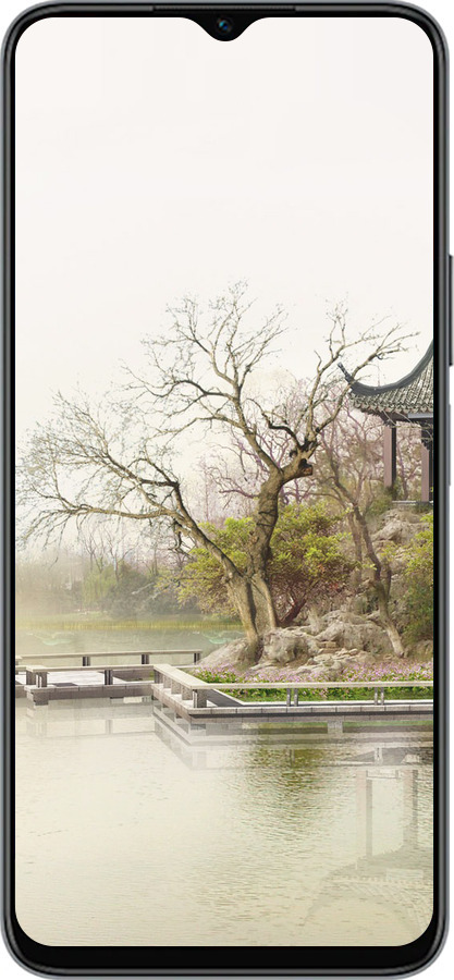 Силиконовый чехол Японский пейзаж для Huawei honor X6 - 776u-3341 изображение 