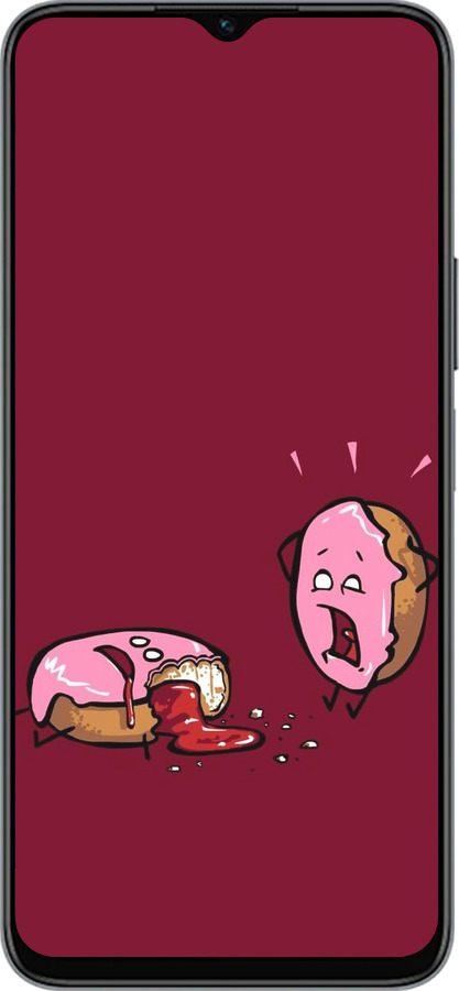 Силиконовый чехол Печенье для Huawei Honor X8 5G - 911u-4149 изображение 