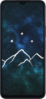 Силиконовый чехол Горы и звезды нарисованы на фоне галактики для Huawei honor X6A - 6490u-3340 изображение 