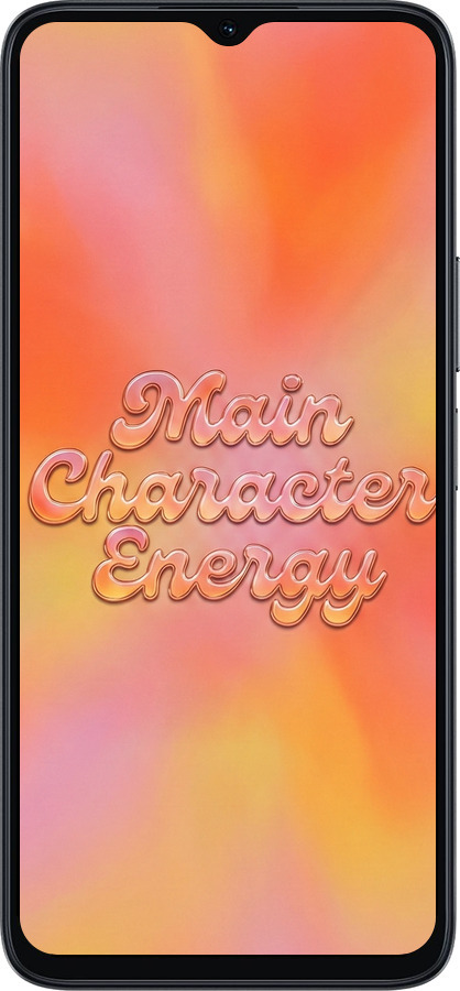 Силиконовый чехол Aura Gradient Main Character Energy Aesthetic Y2K для Huawei honor X6A - 6783u-3340 изображение 